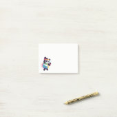 Post-it® Danses Cutes Panda Bear Dance Exercice Exercice (Sur un bureau)