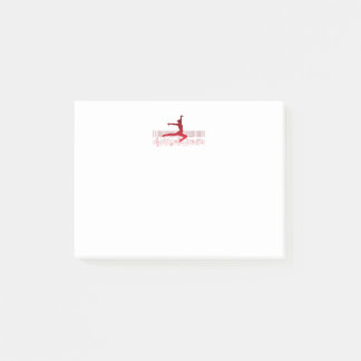 Post-it® Danseur de ballet sur un clavier