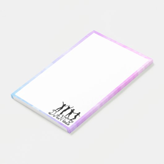 Post-it® Danseurs Silhouette Danse (Incliné)