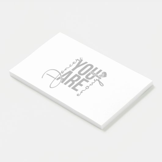 Post-it® Danseuse, tu en as assez. Post-It (Incliné)