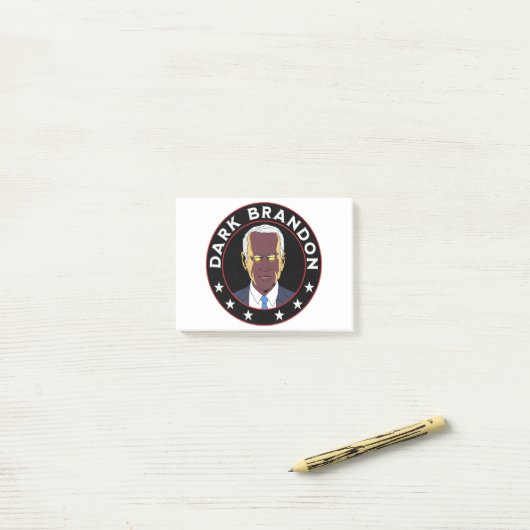Post-it® Dark Brandon (Sur un bureau)
