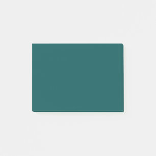 Post-it® Dark Teal Solid Color