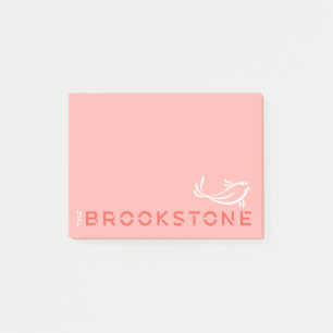 Post-it® Das Brookstone-Logo Notepad