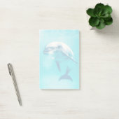 Post-it® Dauphin de Bottlenosed sous-marin (Bureau)