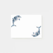 Post-it® Dauphin géométrique (Devant)