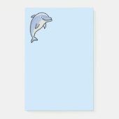 Post-it® Dauphin Souriant Mignon (Devant)