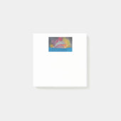 Post-it® Dauphins contre un ciel galactique (Devant)