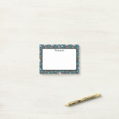 Post-it® De belles fleurs vintage (Sur un bureau)