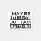 Post-it® de Left Hander (Devant)