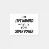 Post-it® de Left Hander (Devant)