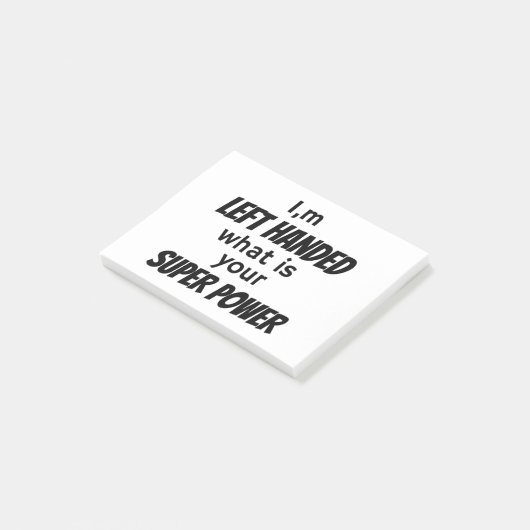 Post-it® de Left Hander (Incliné)