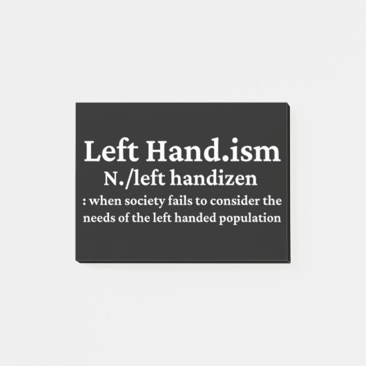 Post-it® de Left Hander (Devant)