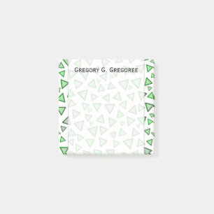 Post-it® De nombreux triangles colorés dans différentes n