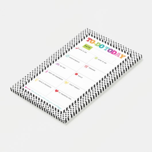 Post-it® De remue-ménage notes quotidiennes de plan (Incliné)