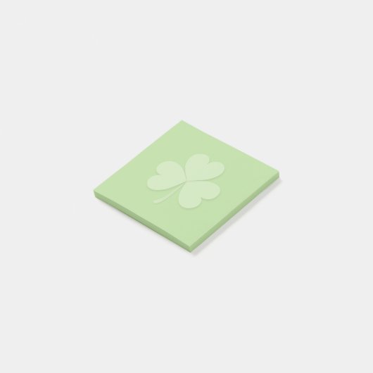 Post-it de shamrock (Incliné)