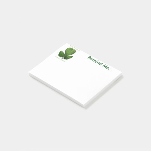 Post-it® De Vieux Discours Irlandais. Notes de mémo (Incliné)