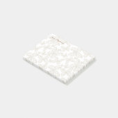 Post-it® DE VOTRE NOM | Motif de papillon lunaire (Incliné)