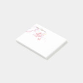 Post-it® DE VOTRE NOM | Papillons d'aquarelle (Incliné)