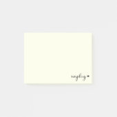 Post-it® Débrancher avec le texte de script et la prise éle (Devant)