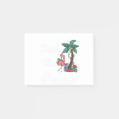 Post-it® Deck The Palms Tropical Christmas Flamants roses (Devant)
