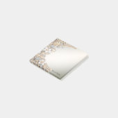 Post-it® Décor Blanc Floral Post it Notes (Incliné)