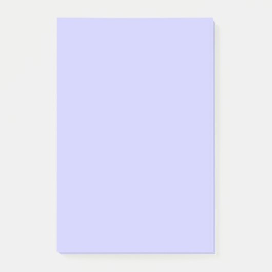 Post-it® Décor couleur accent lavande prêt à customiser (Devant)