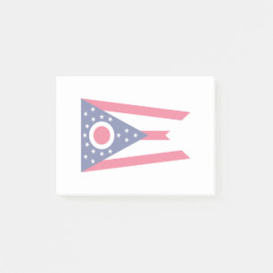 Post-it® Décor de conception de drapeau d'état de l'Ohio