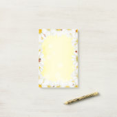 Post-it® Décor de fleurs 55 Options (Sur un bureau)
