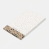 Post-it® Décor de guépard de peau (Incliné)