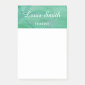 Post-it® Décor feuille vert (Devant)