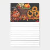 Post-it® Décoration florale d'automne (Devant)