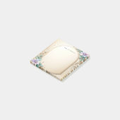Post-it® Decorative Floral Frame with Pearls Post it Notes (Incliné)