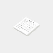 Post-it® Défi de 31 jours Notes mensuelles (Incliné)