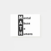 Post-it® Définition de maths (Devant)