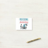 Post-it® Définition du chirurgien Médecin drôle (Sur un bureau)