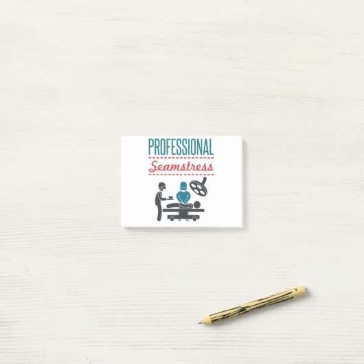 Post-it® Définition du chirurgien Médecin drôle (Sur un bureau)