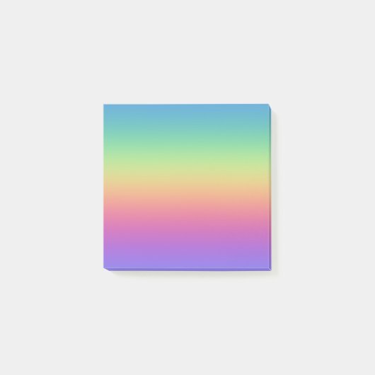 Post-it® Dégradé arc-en-ciel foncé (Devant)