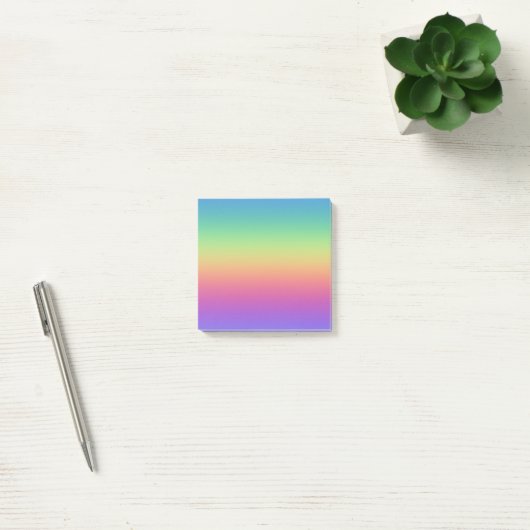 Post-it® Dégradé arc-en-ciel foncé (Bureau)