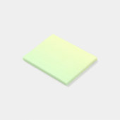Post-it® Dégradé jaune et vert (Incliné)
