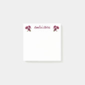 Post-it® Delicate Morning Glory Floral Name (Devant)