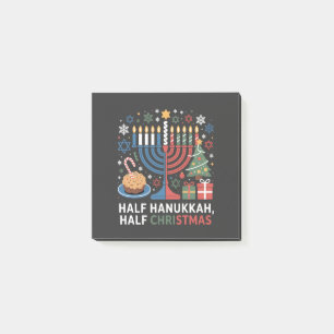 Post-it® Demi-Noël mi-Hanoukka Christmukkah Funny