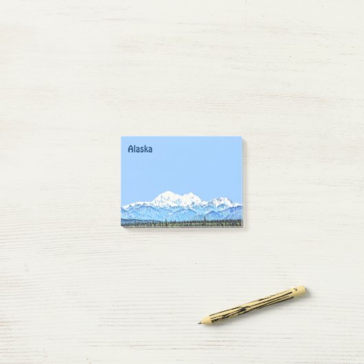 Post-it® Denali (Mt. McKinley) (Sur un bureau)