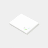 Post-it® Dent et brosse à dents (Incliné)