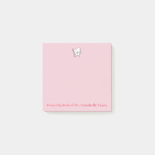 Post-it® Dent et brosse roses