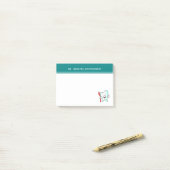 Post-it® Dental Care Happy Tooth (Sur un bureau)