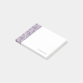 Post-it® Dentelle motif à papillons (Incliné)