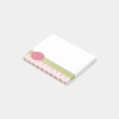 Post-it® Dentelle personnalisée et jardin anglais (Incliné)