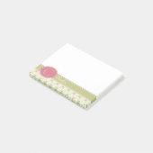 Post-it® Dentelle personnalisée et jardin anglais (Incliné)