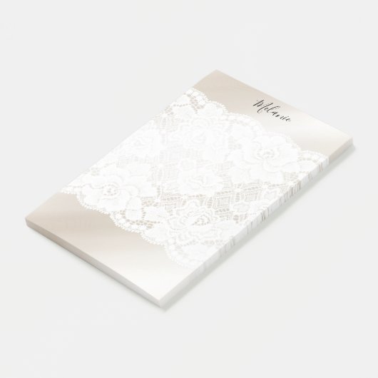 Post-it® Dentelle sur le blush (Incliné)