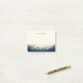 Post-it® Dentelles et perles élégantes personnalisées (Sur un bureau)